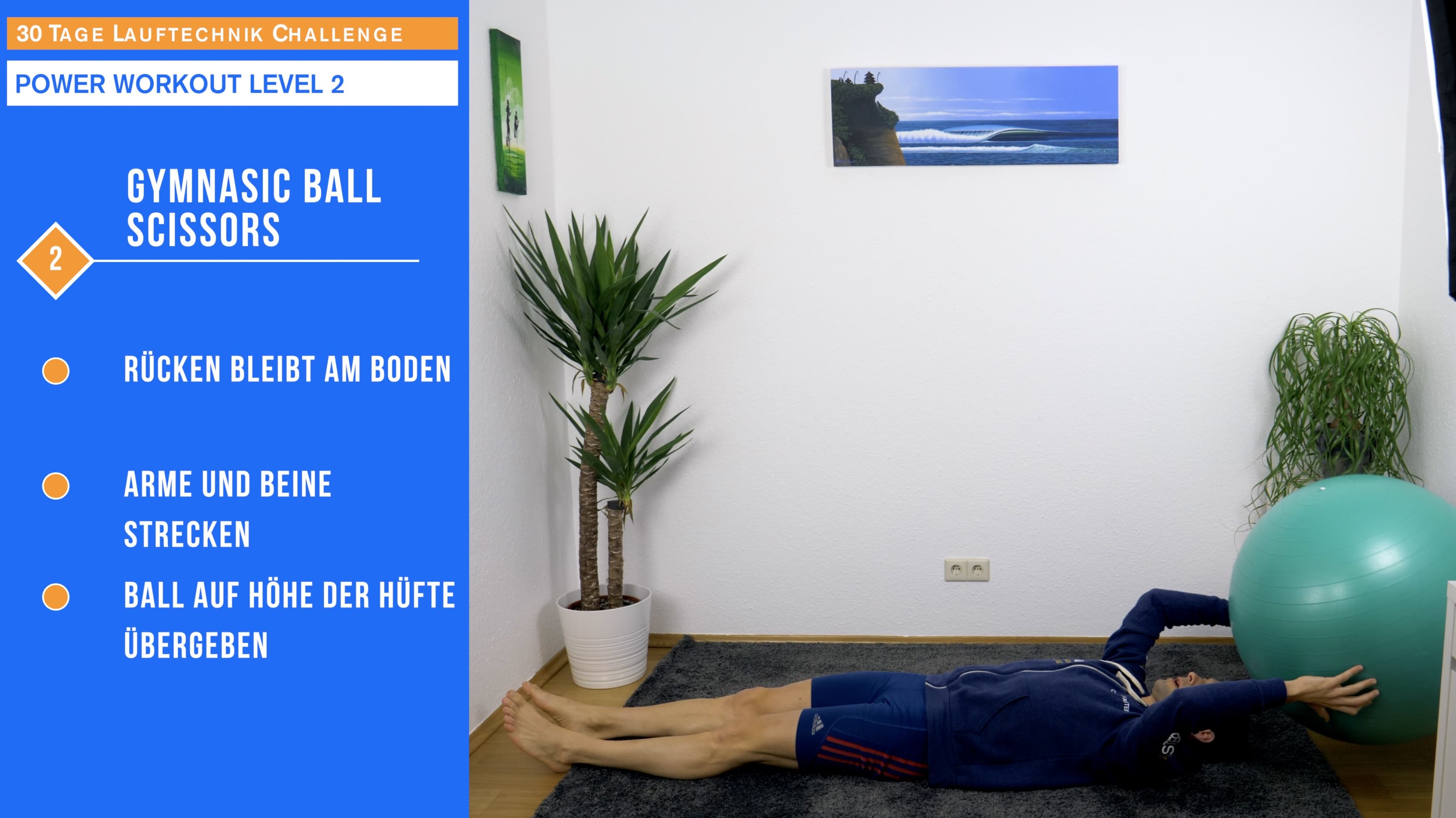 Gymnastik Ball Scissors