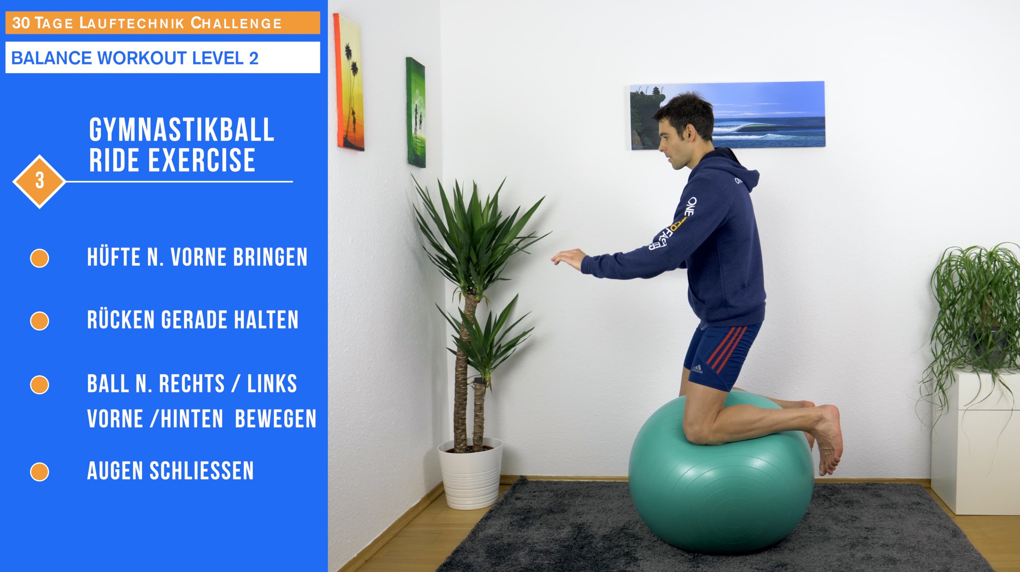 Gymnastikball Ball Ride Exercise