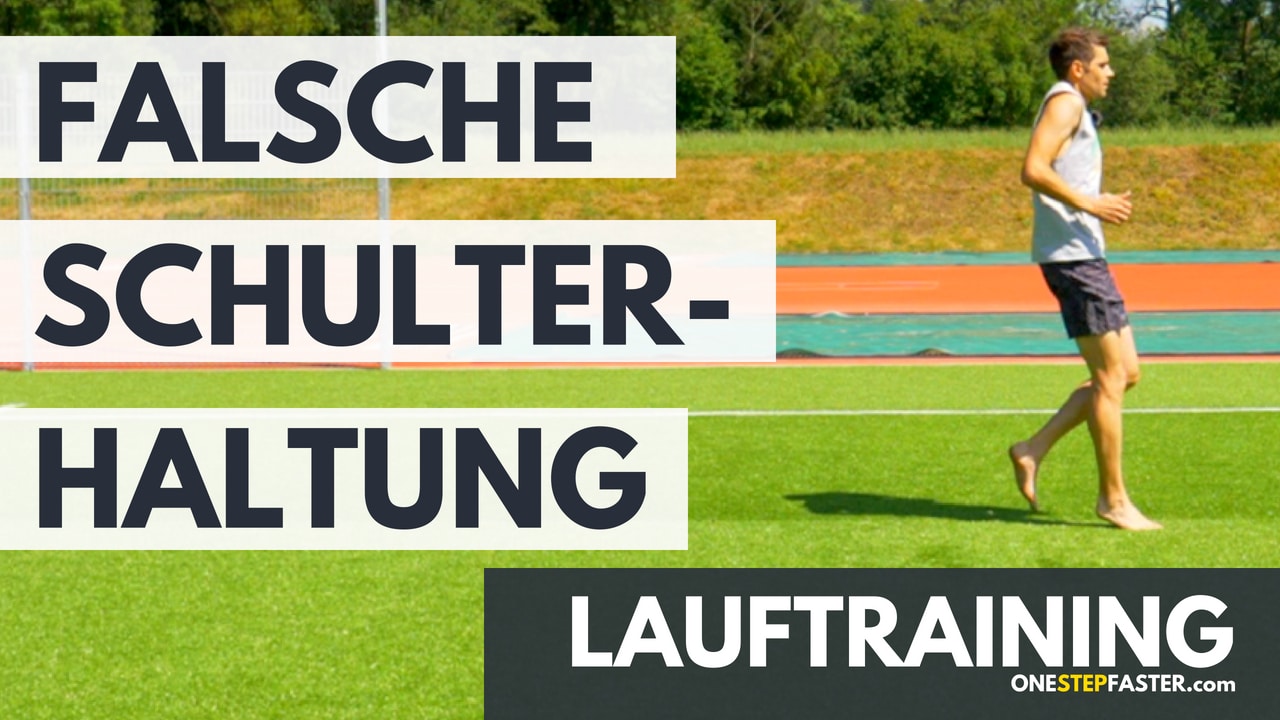 Falsche Schulterhaltung beim Laufen: Wie du Minuten verlierst