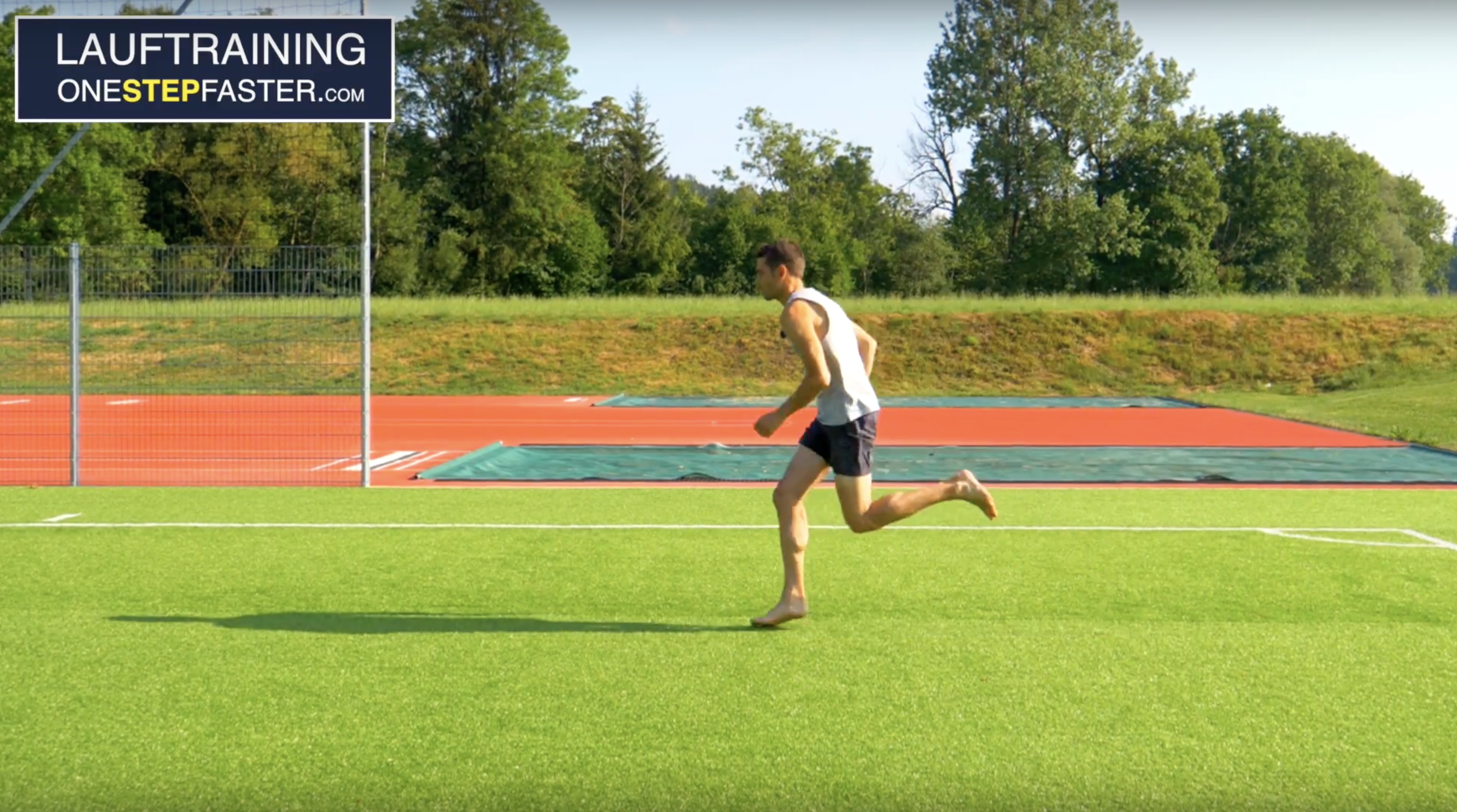 Lauftechnik Training Vorfußlauf