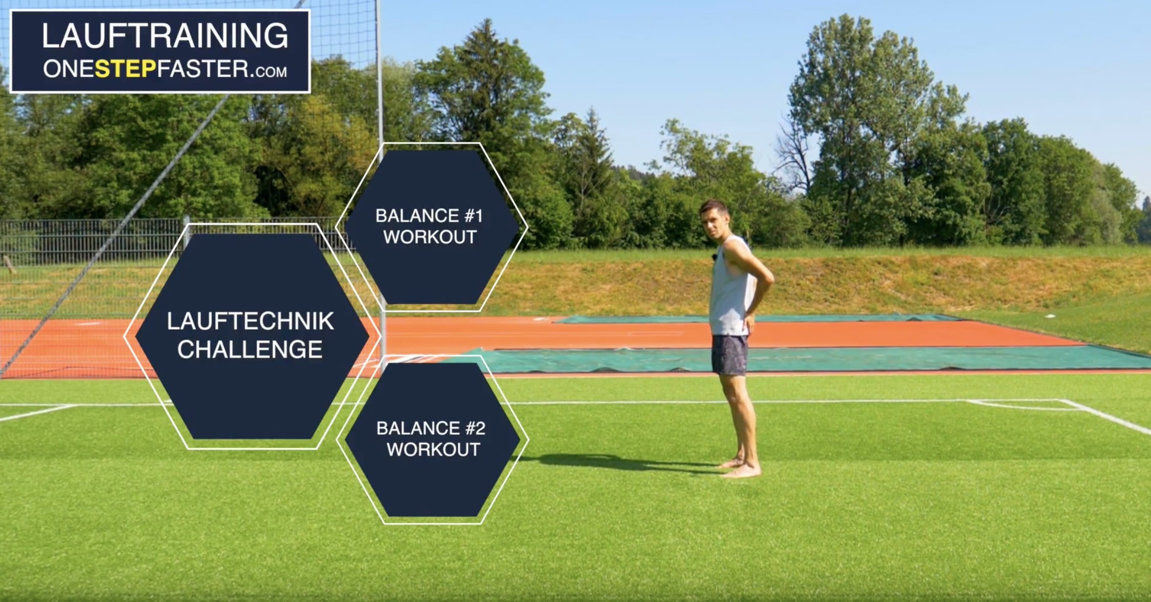 Laufübung und Krafttraining für Läufer verbessert den Laufstil