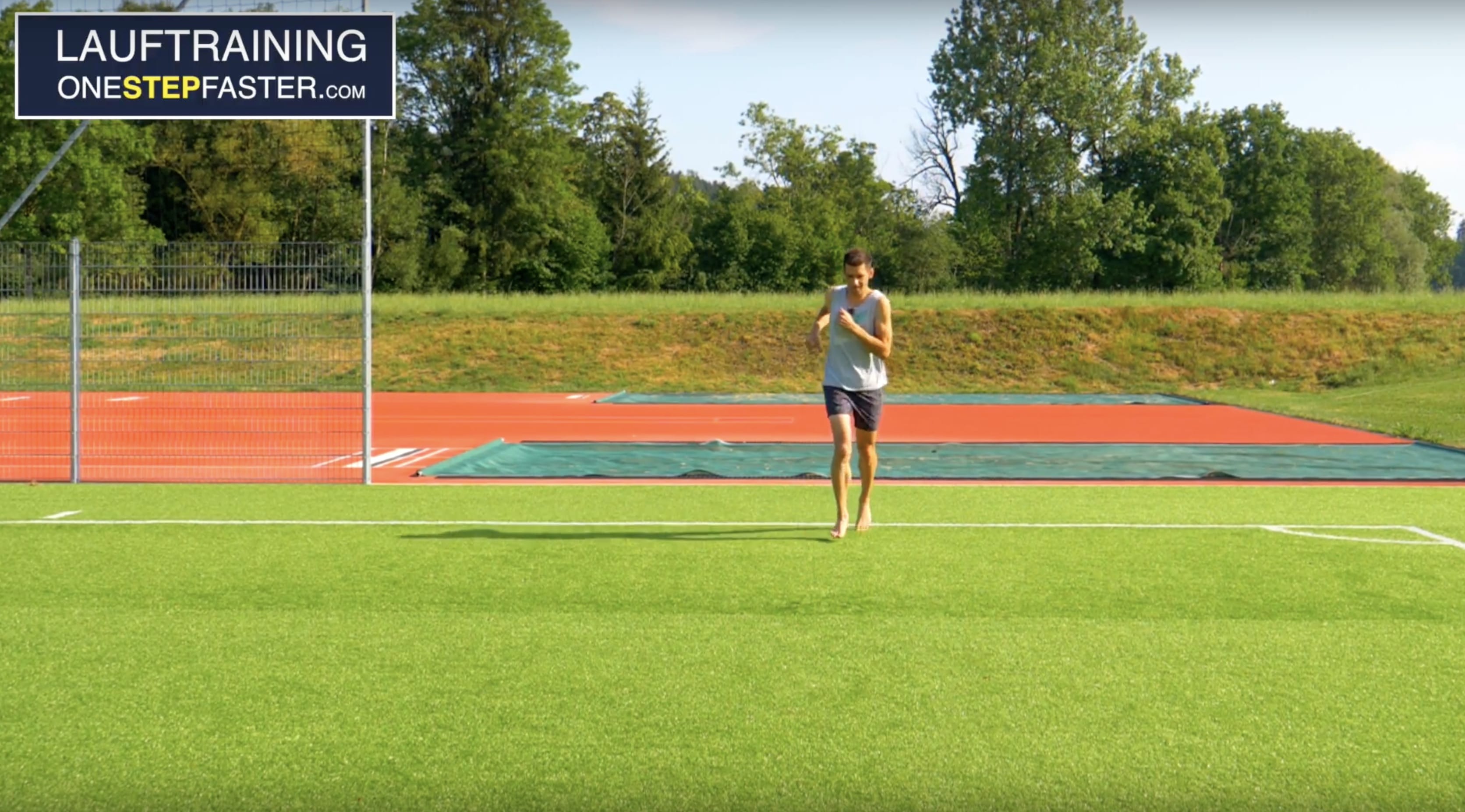 Lauftechnik – Arme rotieren zu stark nach innen, falscher Armschwung