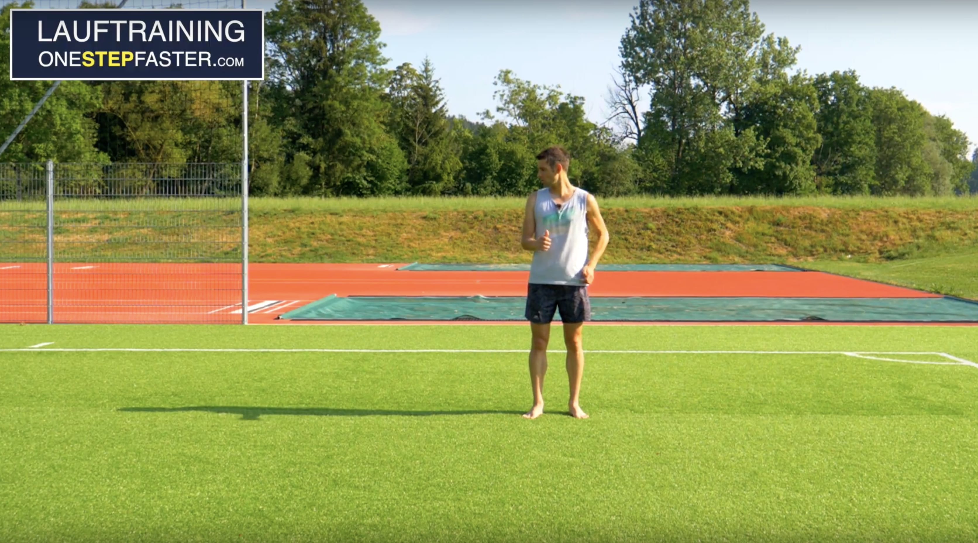 Lauftechnik und Lauf-ABC – Korrektur des Armschwunges mit Hilfe deines Schattens