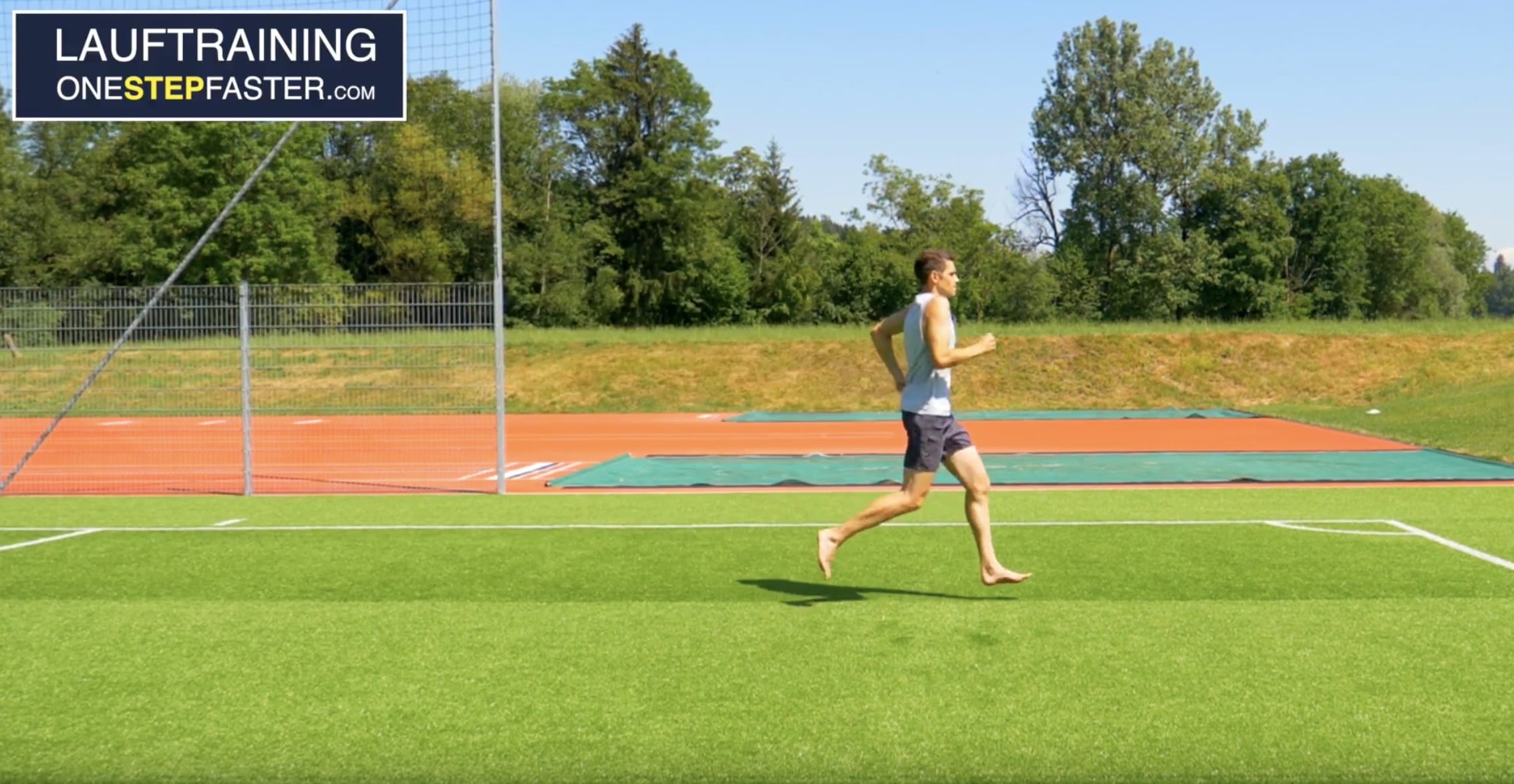 Lauftechnik – zu verkrampfte Körperhaltung beim Laufen