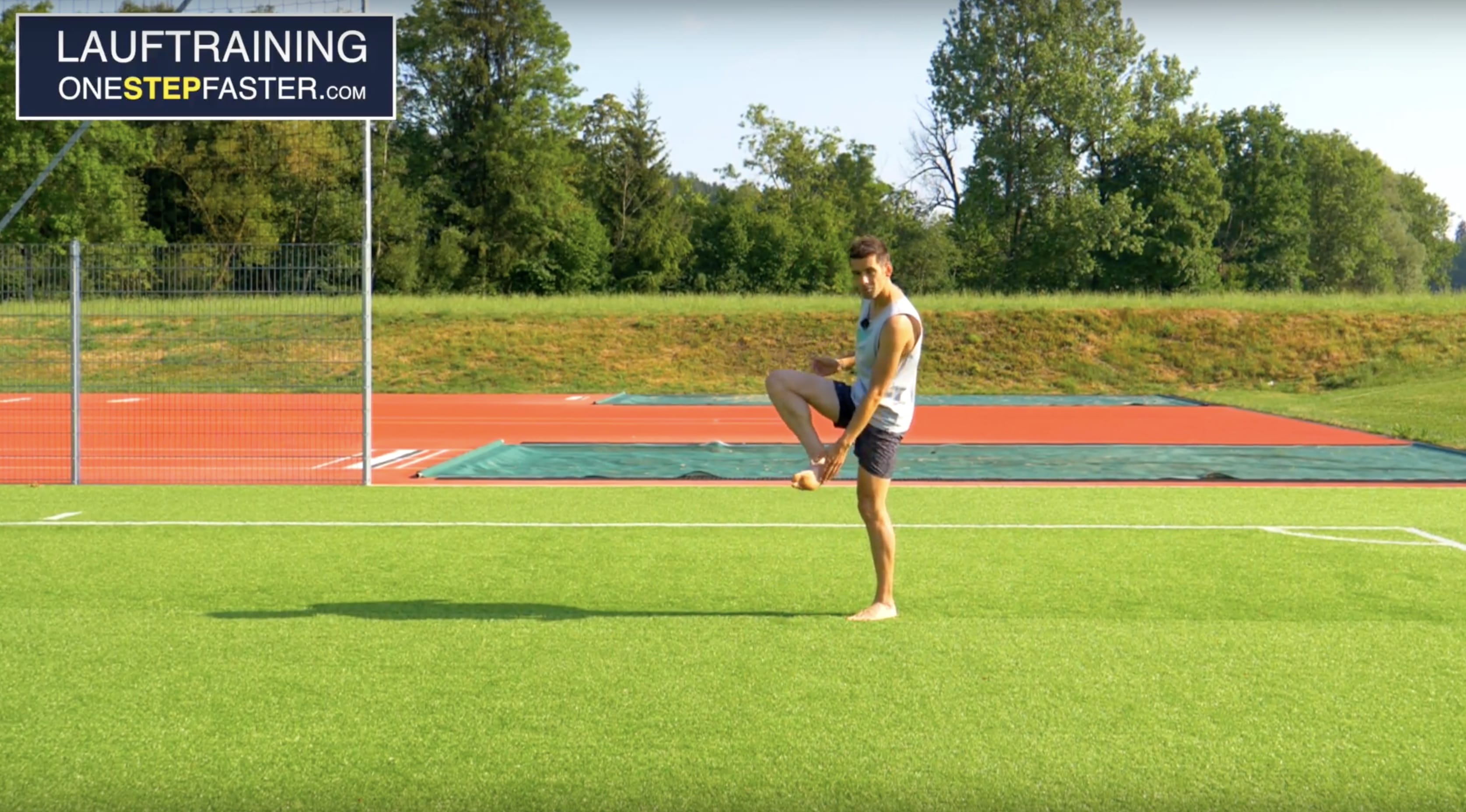 Mittelfußlauf beim Lauftraining