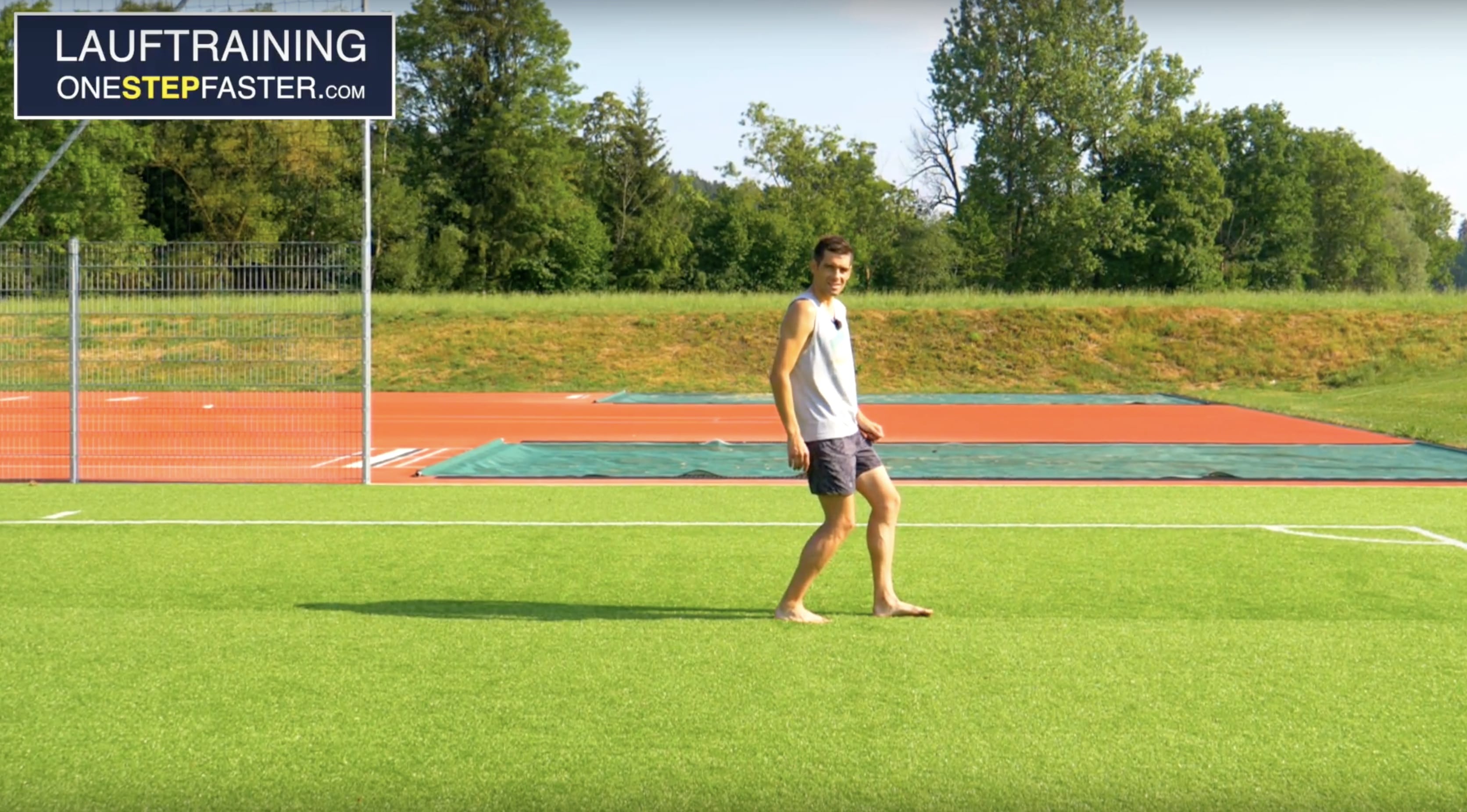 Dehnübung für Laufen und Joggen – Gesäß