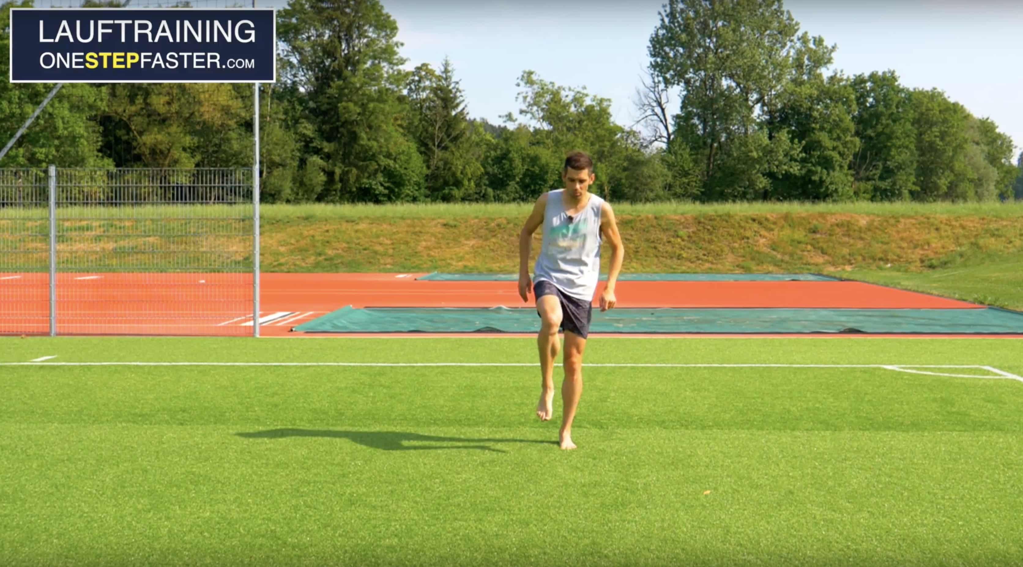 Laufübung Prellsprung