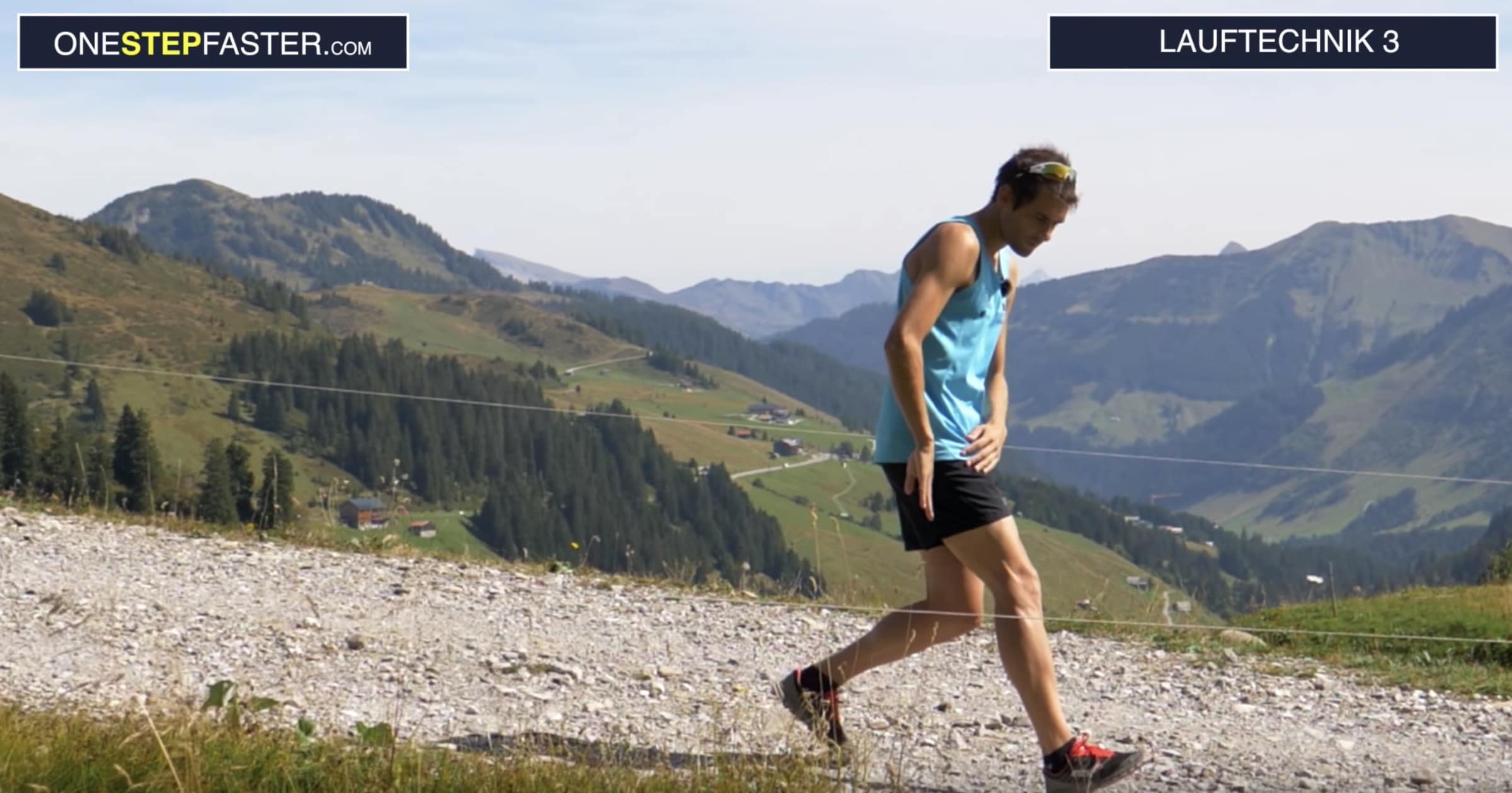 Trail Running Lauftechnik bergab